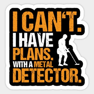 Detectorist Metal Detecting Metal Detector Sticker